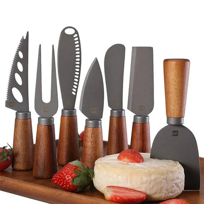 couteau à  fromage set mat