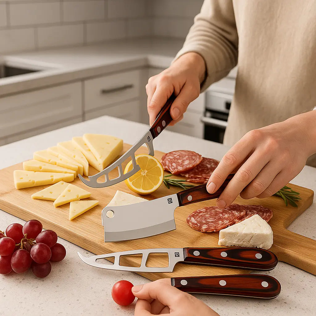 Couteau pour fromage de table (set de trois) - Paradis Cuisine