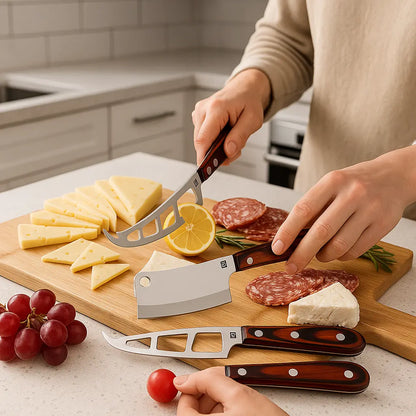 Couteau pour fromage de table (set de trois) - Paradis Cuisine