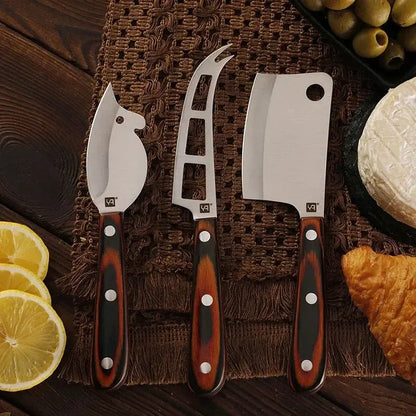 Couteau pour fromage de table (set de trois) - Paradis Cuisine