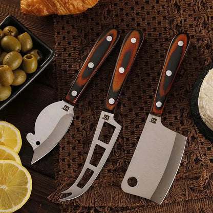 Couteau pour fromage de table (set de trois) - Paradis Cuisine 