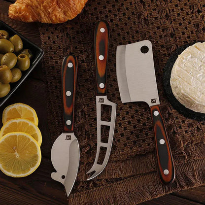 Couteau pour fromage de table (set de trois) - Paradis Cuisine  exposition