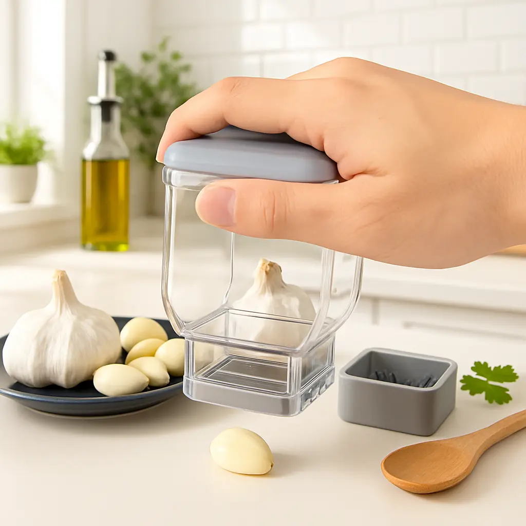 HACHOIR MANUEL À AIL | GARLIC CHOPPER Paradis Cuisine