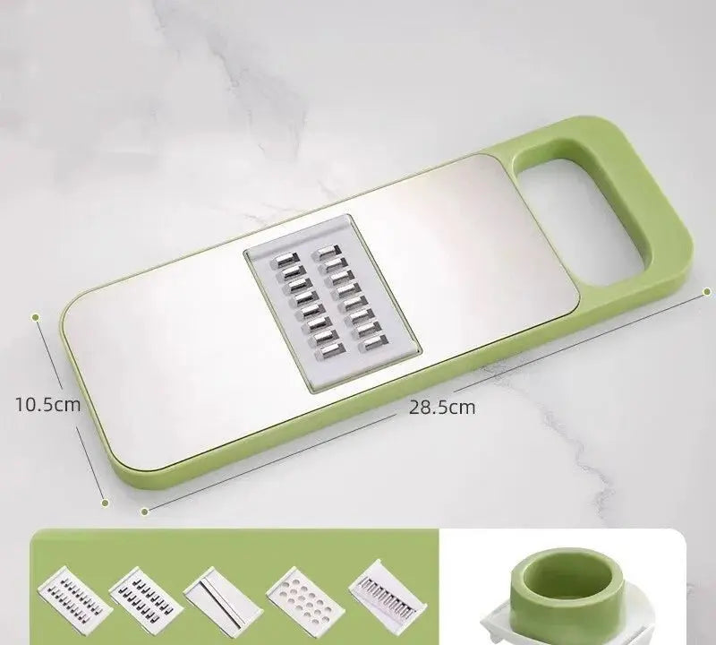 Mandoline Cuisine Multifonction - vert blanc - Paradis Cuisine