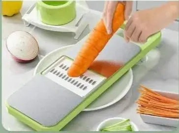 Mandoline Cuisine Multifonction - vert blanc - Paradis Cuisine