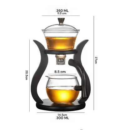 Service à thé en verre - Paradis Cuisine