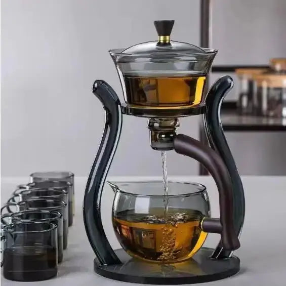 Service à thé en verre - Paradis Cuisine