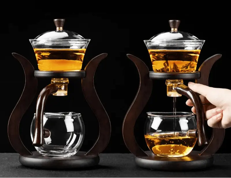 Service à thé en verre - Paradis Cuisine