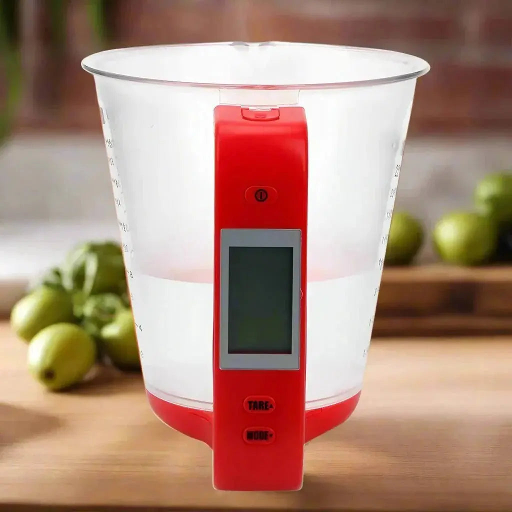 Tasse à mesurer numèrique - ElectronicCups™ - Noir - Paradis 