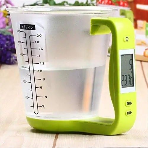 Tasse à mesurer numèrique - ElectronicCups™ - Noir - Paradis 
