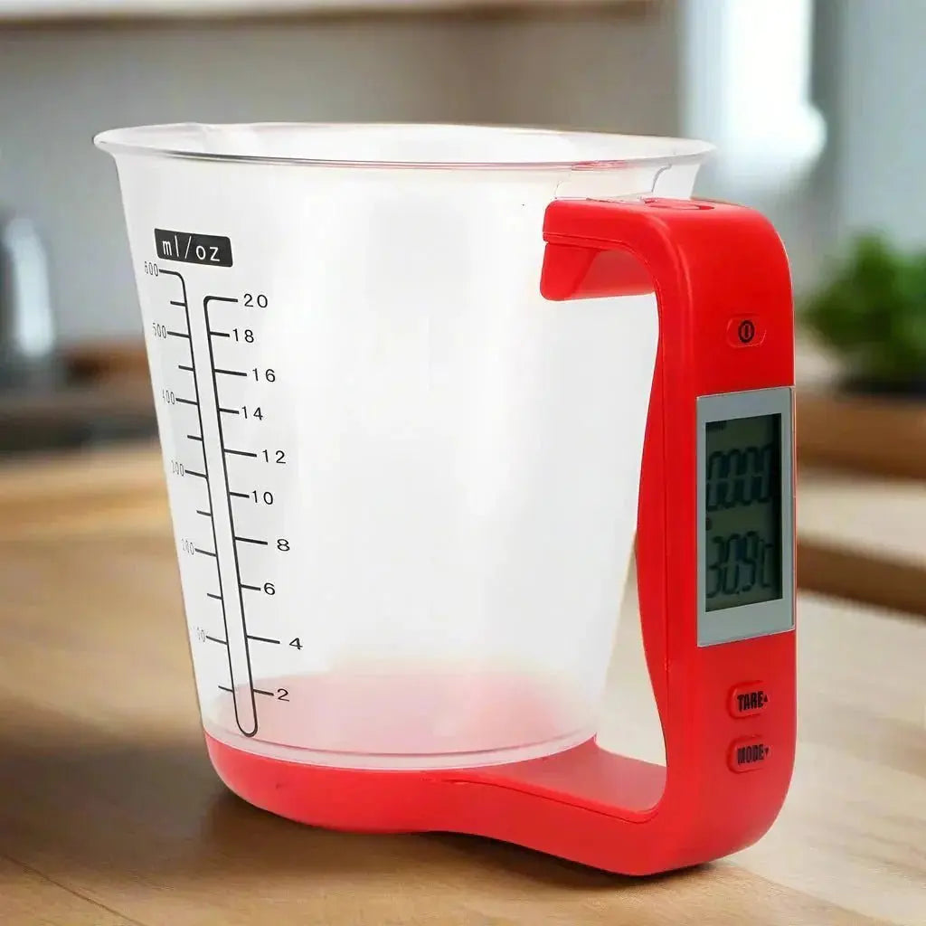 Tasse à mesurer numèrique - ElectronicCups™ - Noir - Paradis 