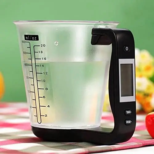 Tasse à mesurer numèrique - ElectronicCups™ - Noir - Paradis Cuisine