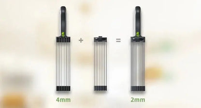 trancheuse a viande crue lames combinees